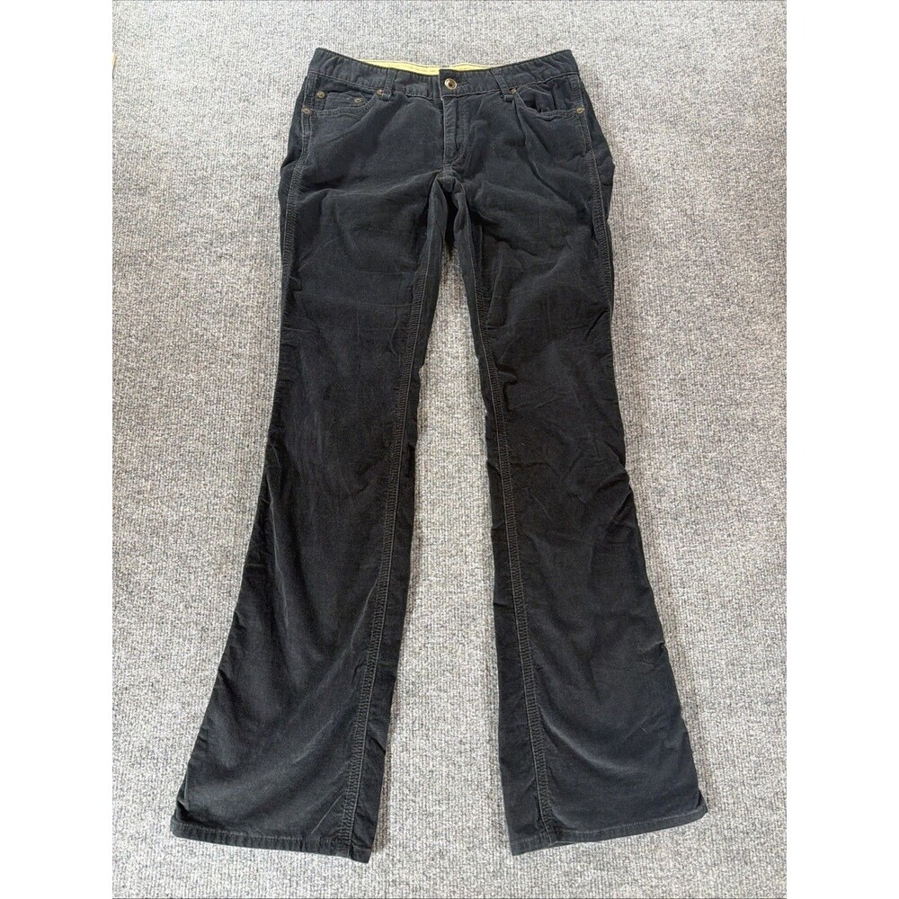rag & bone Jeans Womens 29 Black Corduroy Boot Cut Five Pocket Mid Rise Pants